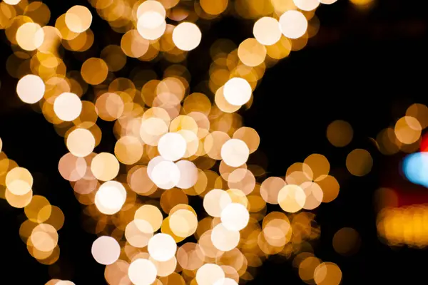 Fondo Abstracto Las Luces Bokeh — Foto de Stock