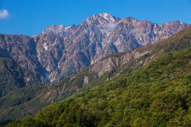 Soçi 'deki Kafkas Dağları' ndaki sıradağlar..