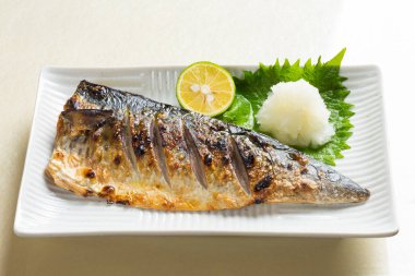 Limonlu balık tabağı.