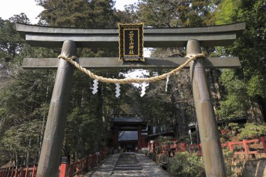 Güzel Japon tapınağı manzarası, Budizm konsepti