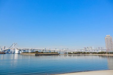 Gökkuşağı Köprüsü Odaiba, Tokyo, Japonya