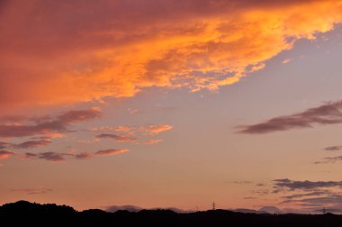 renkli bulutlar gökyüzü günbatımı 