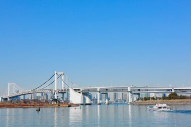 Gökkuşağı Köprüsü Odaiba, Tokyo, Japonya