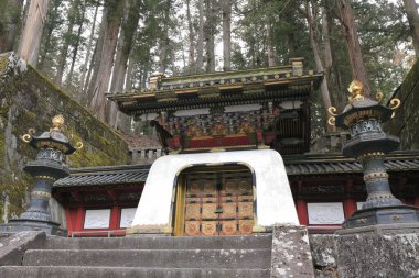 Güzel Japon tapınağı manzarası, Budizm konsepti