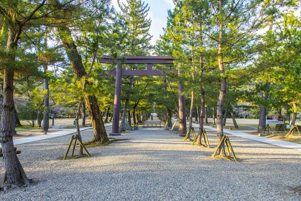 Kyoto Japão Santuário Toyokuni Este Santuário Túmulo Oficial Santuário Toyotomi — Fotografia de Stock