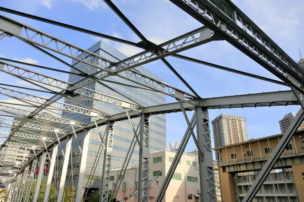 Мост Минамитака Чуо Токио Япония — стоковое фото