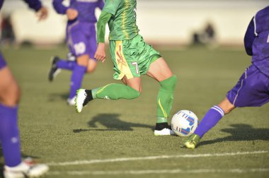Japonya 'da futbol görüşü kesilmiş.