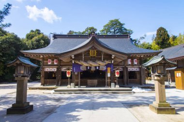 Kyoto, Japonya 'daki eski Japon tapınağı.