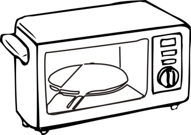 Mikrodalganın çizimi