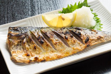 Limonlu balık tabağı.