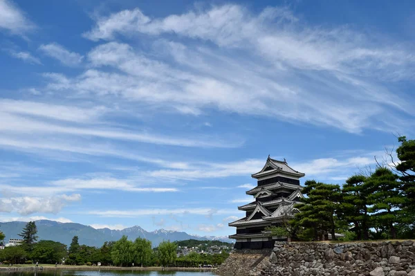 Schloss Matsumoto Stadt Nagano Japan — Stockfoto