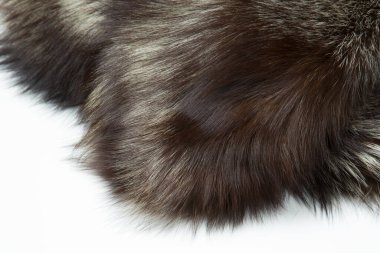 siyah kürk malzeme arkaplanı