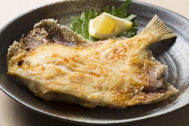 Limonlu balık tabağı.