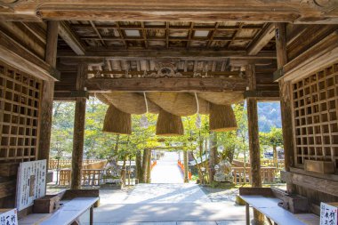 Kyoto, Japonya 'daki eski Japon tapınağı.
