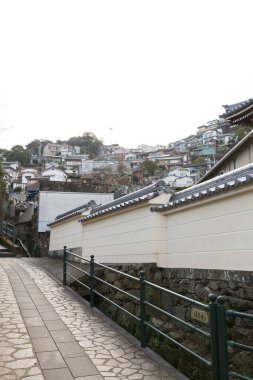 Banliyö mimarisi detaylarının ayrıntılı görünümü, Japonya