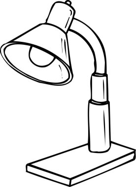 çizim çizimi masa lambası