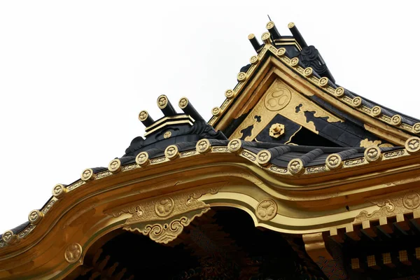 Hagyományos Japán Építészet Templomépítés — Stock Fotó
