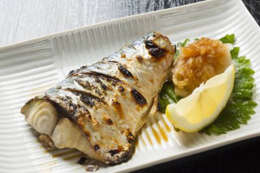 Limonlu balık tabağı.