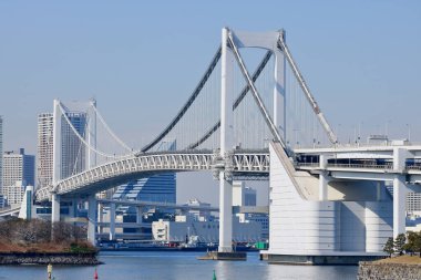 Gökkuşağı Köprüsü Odaiba, Tokyo, Japonya