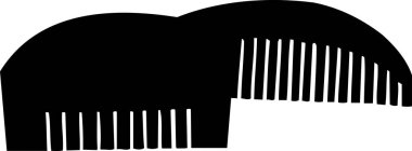 Tarakların basit siyah silüeti