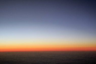 Güzel günbatımı gökyüzü, doğa arka plan