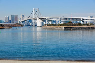 Gökkuşağı Köprüsü Odaiba, Tokyo, Japonya