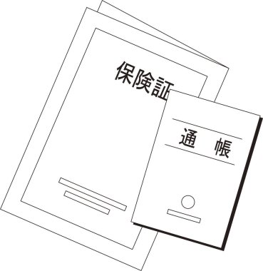 Japon belgeleriyle siyah beyaz çizimler 