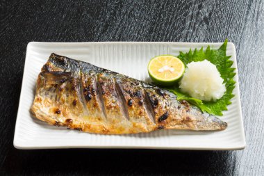 Limonlu balık tabağı.