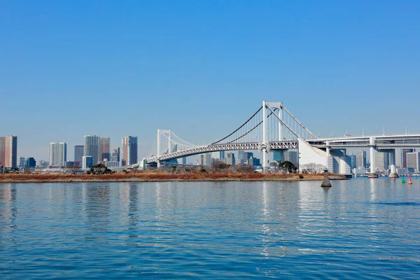 Міст Веселки Odaiba Токіо Японія — стокове фото