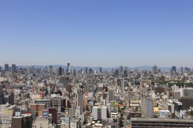 Tokyo şehri ufuk çizgisi manzarası, Japonya