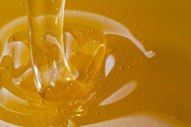 Balın yakın görüntüsü. Makro fotoğrafçılık