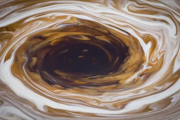 Sütlü Kahve Fincanı Lezzetli Içecek Arka Planı — Stok fotoğraf