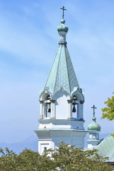 Igreja Ortodoxa Hakodate Hokkaido Japão — Fotografia de Stock