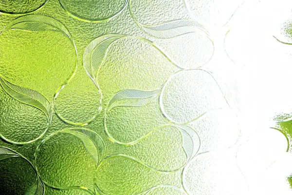 Αφηρημένο Φόντο Πράσινο Και Λευκό Φυσαλίδες — Φωτογραφία Αρχείου