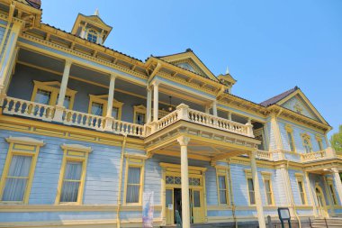 Hakodate Ward 'un eski Halk Salonu. Hakodate, Japonya 'daki miras binası.