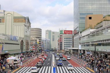 Tokyo 'nun Shinjuku ilçesinde yeni bir otobüs terminali açıldı..