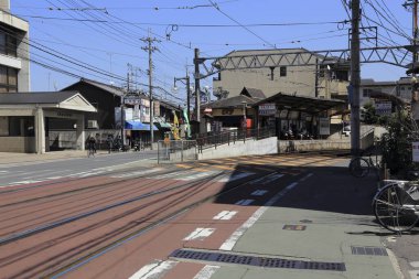 Kyoto, Japonya 'nın güzel yaz manzarası