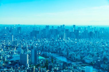 Japonya'da şehir manzarası