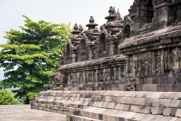Beautiful Architecture Borobudur Buddhist Temple Magelang Regency City Magelang Town — Stock Photo, Image
