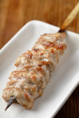 Yakitori Tavuğu, lezzetli Japon mutfağı.