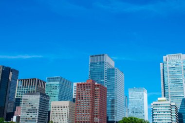 Japonya'da şehir manzarası