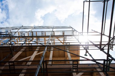 Japonya 'da yeni bir konut inşaatı