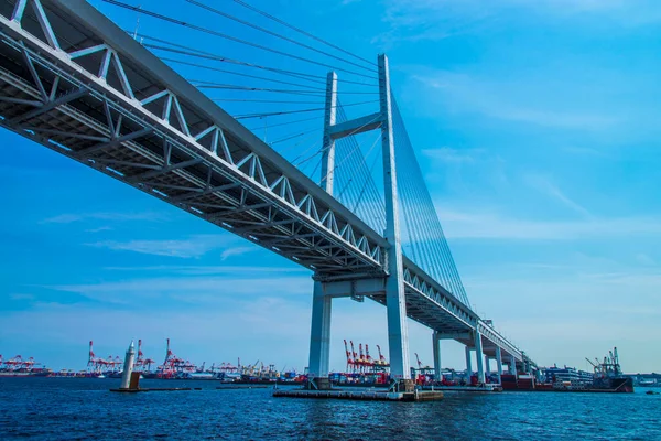 Yokohama Bay Bridge Kanagawa Prefecture Japan — Stock Photo, Image