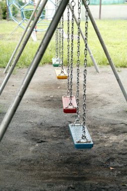 Japonya 'daki yaz parkında renkli oyun parkı