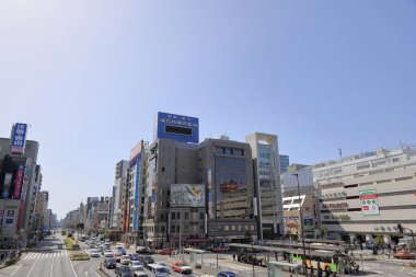 Tokyo 'nun Shinjuku ilçesinde yeni bir otobüs terminali açıldı..