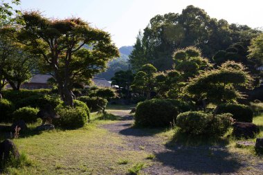 Kyoto, Japonya 'daki Japon bahçesi.