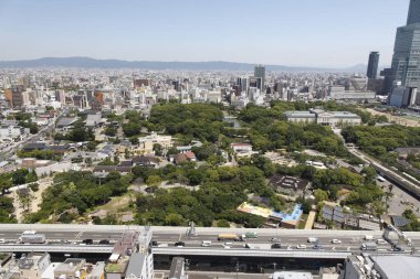 Tokyo şehri ufuk çizgisi manzarası, Japonya