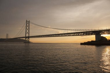 Akashi Kaikyo Köprüsü Kobe, Hyogo Bölgesi, Japonya