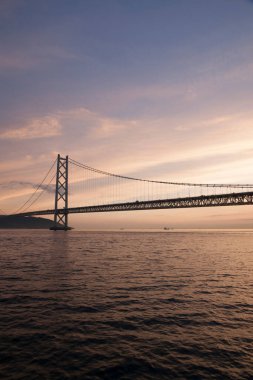 Akashi Kaikyo Köprüsü Kobe, Hyogo Bölgesi, Japonya