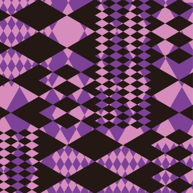 geometrik şekilli kusursuz desen